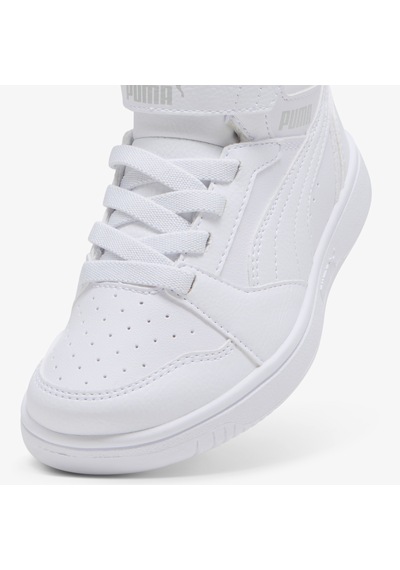 Puma Rebound V6 Mid Çocuk Beyaz Spor Ayakkabı 393832 Beyaz