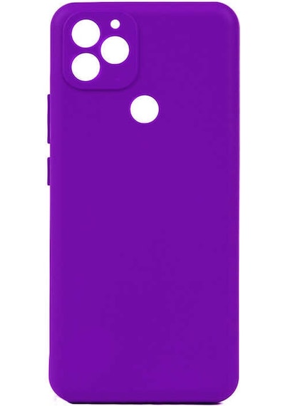 Noktaks - General Mobile Uyumlu General Mobile Gm 22 Plus - Kılıf Mat Soft Esnek Biye Silikon - Mor T20550 Mor