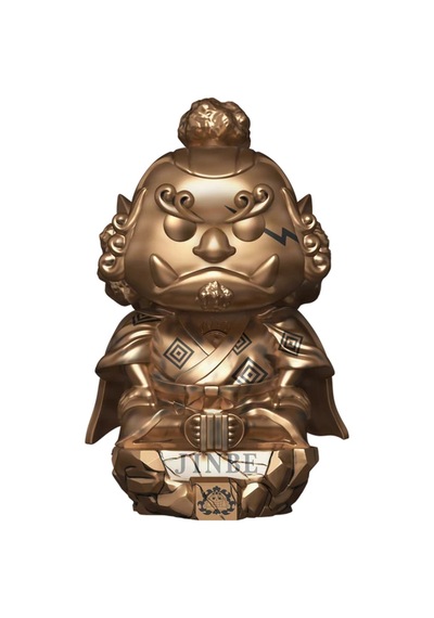 Pop One Piece Plus Jinbe Statue Bronze With Pop Protector 2216