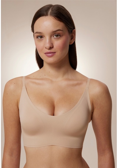 Penti #İzbırakmaz Invisible Bej Dikişsiz Invisible Balensiz Bralet