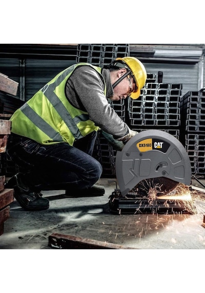 Cat DX5180SET 2400W 355 MM Profesyonel Profil Kesme + DX3090 720W 125 MM Profesyonel Avuç Taşlama