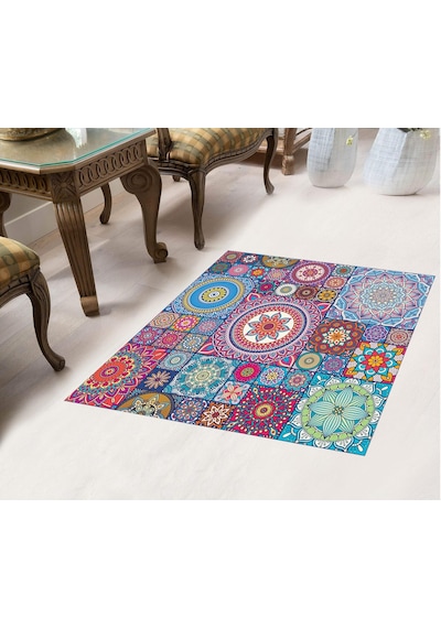 Yer Kaplama Zemin Kaplama Folyosu Dekoratif Folyo 65x65 Cm 1.model