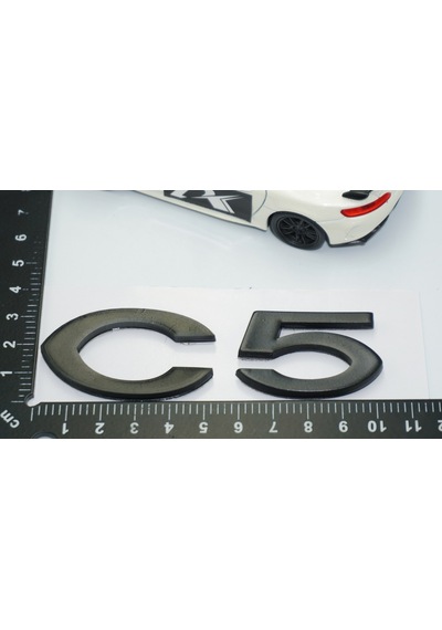 Dk Tuning Citroen C5 2008-2017 Bagaj Siyah Abs 3m 3d Yazı Logo Am