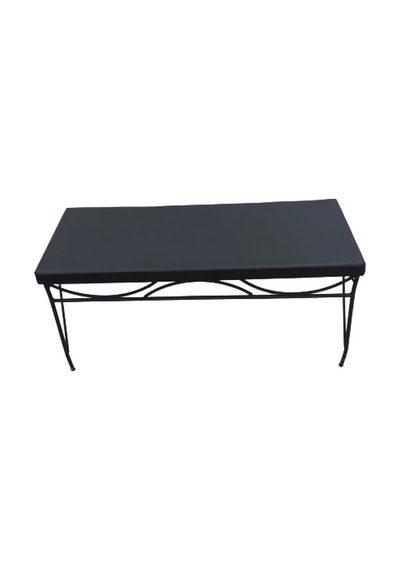 Bengimobilya Sandalye Benc Penyez Klasik Model Metal Çelik Siyah Fırın Siyah B (445403457)