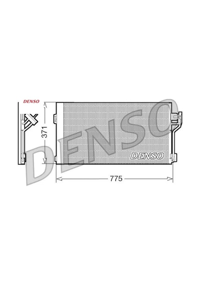 Klıma Radyatoru Vıto W639 03 Denso A6398350070
