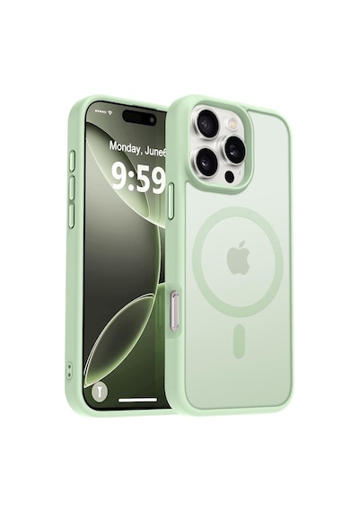 Güçlü Manyetik Telefon Kılıfı, Mag-safe İle Uyumlu Askeri Düzey Düşme Koruması Güçlü Silikon Kenarlar İnce Yarı Saydam Mat Koruyucu Kılıf Açık Yeşil, Apple iPhone Uyumlu 16 Pro 6,3 İnç Sku: Zeusb0f1ll7wms 1 Güçlü Manyetik Telefon Kılıfı, Mag-safe İle Uyumlu Askeri Düzey Düşme Koruması Güçlü Silikon Kenarlar İnce Yarı Saydam Mat Koruyucu Kılıf Açık Yeşil, Apple iPhone Uyumlu 16 Pro 6,3 İnç Sku: Zeusb0f1ll7wms 1