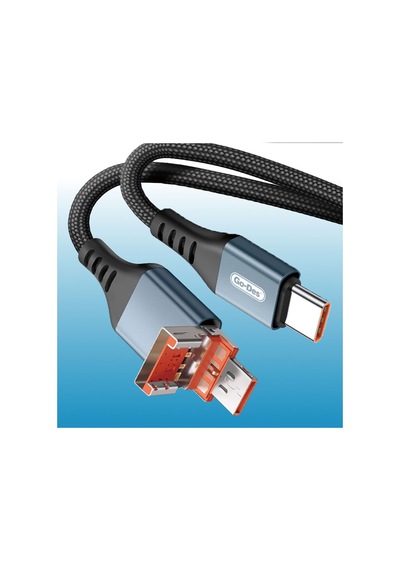 Go Des GD-UC593 PD65W 1.2M Type-c Ve Usb-a Kablo