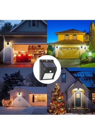 Hareket Sensörlü Güneş Enerjili Led Aydınlatma Dış Mekan Bahçe  20 Diğer