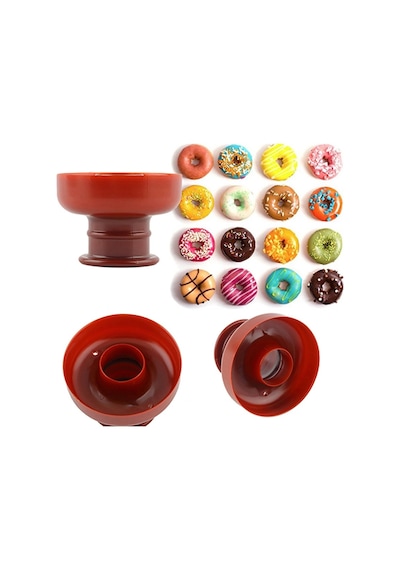 Yuvarlak Donut Kek Hamur Kesici Kalıp 0029