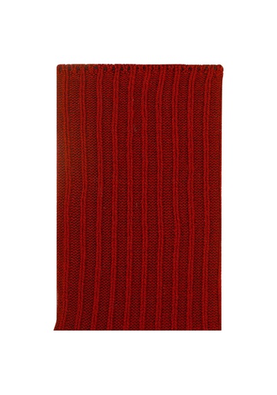 Ozzy Socks Kışlık Kadın Yünlü Bordo Renk Uyku Çorabı Soft Touch Bordo