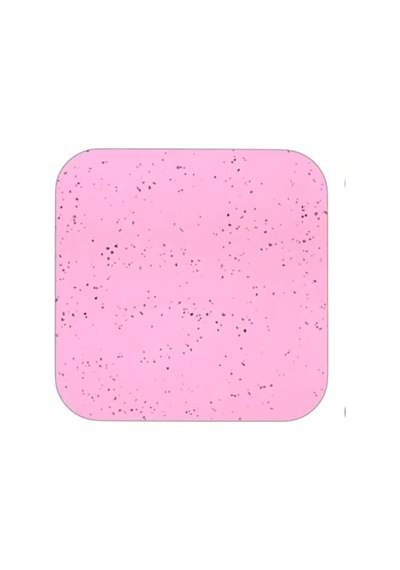 Oval Kum Desen Bilek Destekli Mouse Pad + 2 Adet Kupa Fincan Bardak Altlığı Altlık Set Pembe