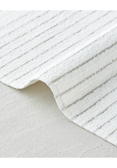 English Home Soft Stripe Pamuk El Havlusu 30x45 Cm Fildişi Fildişi