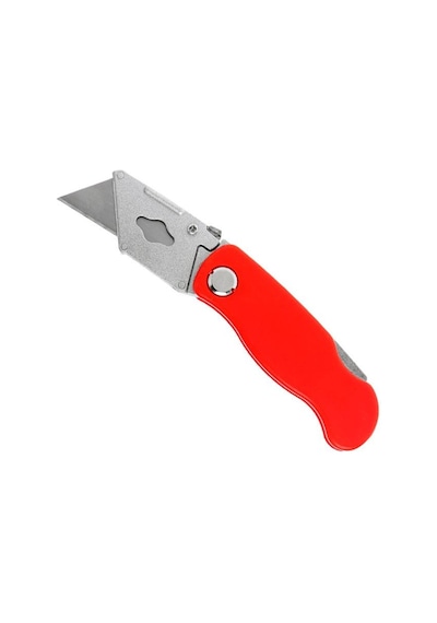 5592 Pratik Katlanır Trapez Tipi Halıcı Maket Bıçağı 18 Mm