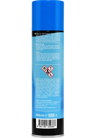 Fx35 Foam Pro Çok Amaçlı Temizleme Köpük Sprey 500 Ml