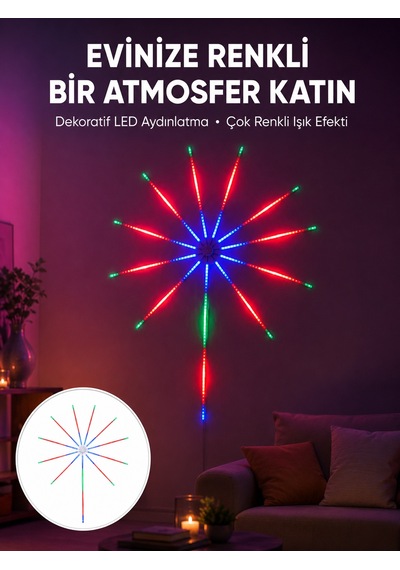 Uygulama Destekli Rgb Led Duvar Aydınlatması Yeni Nesil