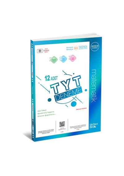 Üçdörtbeş Yayınları Tyt Matematik 12 Deneme