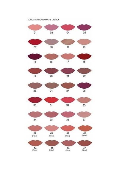 Longstay Liquid Matte Lipstick No: 01 - Bulaşmayan Kalıcı Likit Mat Ruj Belirtilmemiş