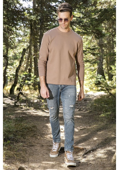 Buratti 5905406 Erkek Sweatshirt Kahverengi