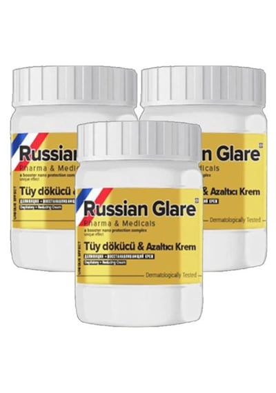 Russ Glare Tüylere Krem Nano 3 Adet X 50 Ml Russ Merhemi