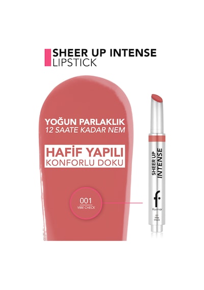Sheer Up Intense Parlak Bitişli Jel Dokulu Dudak Parlatıcısı 8682536119771 001vıbecheck