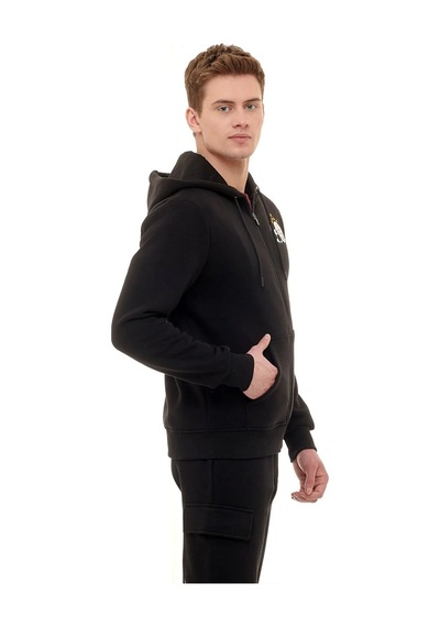 Gsstore Gs Şampiyonlar Ligi Ucl Zip Hoodie 230612k Siyah