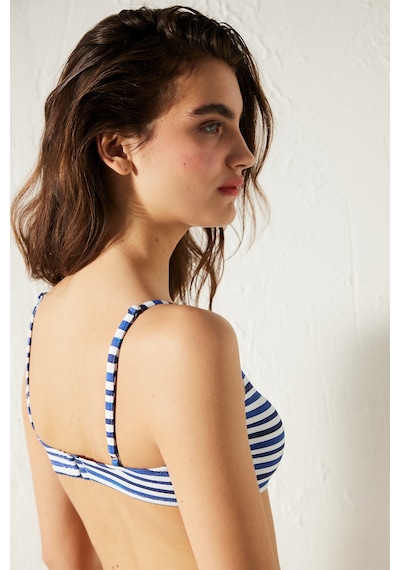Penti Wind Bra Çizgili Bikini Üstü