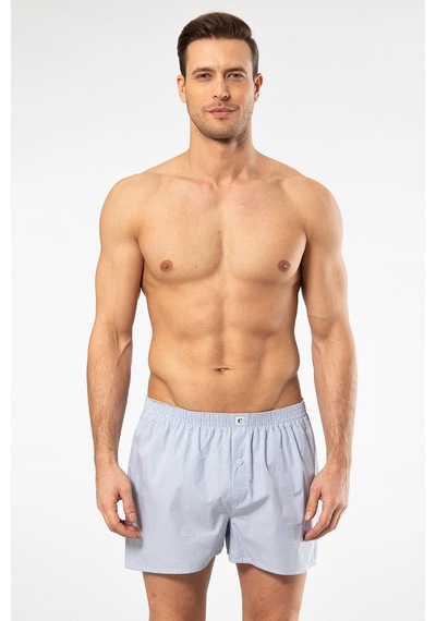Cacharel 1113 Erkek Poplin Boxer-açıkmavi Açık Mavi