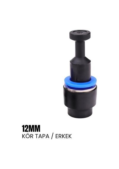 Shuıvan Pnömatik Rekor 12mm Kör Tapa Erkek Körleme - Şipşak-1564