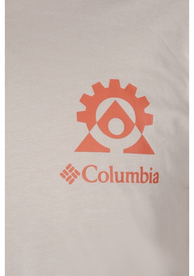 Columbia Columbıa Landroamer Erkek T-shırt 2120601-278 2120601-278 Krem Krem