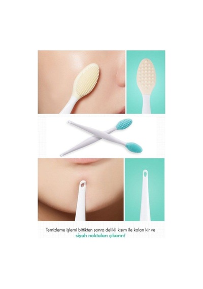 Burun Siyah Nokta Cilt Ve Yüz Temizleyici Peeling Fırça 1 Ad