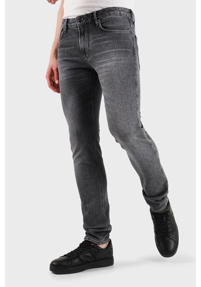 Emporio Armani Erkek Kot Pantolon Em000121 Af17860 M8001 Antrasit