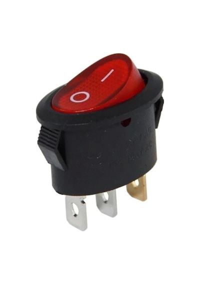 Powermaster Ic-134b Oval Işıklı Soba Anahtarı