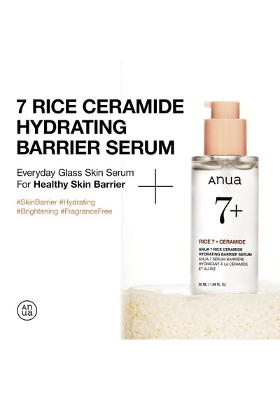 Anua 7 Rice Ceramide Hydrating Barrier Serum