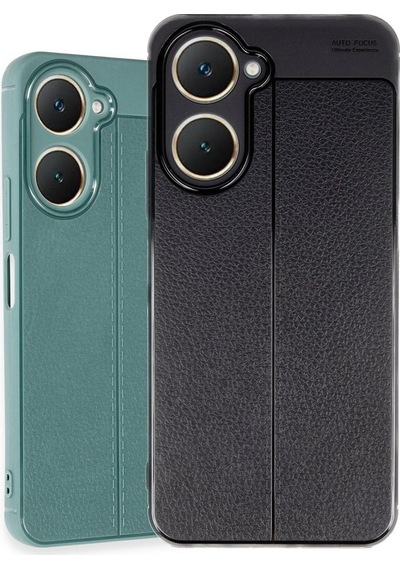 Vivo Y18 Kılıf Auto Focus Kapak Lacivert