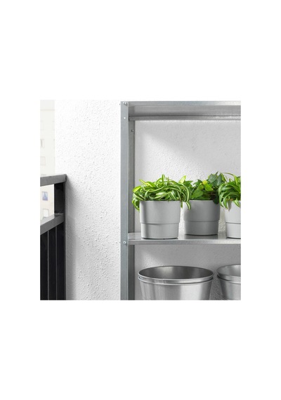 Ikea Nypon Bitki Saksısı, 12 Cm, Açık Hava Gri