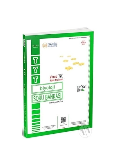 2022 Tyt Biyoloji Soru Bankası - Erdinç Çakıroğlu