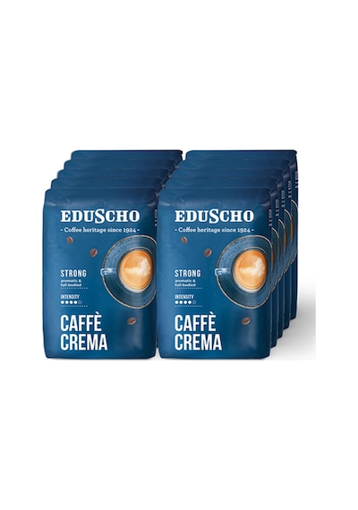 Eduscho Caffè Crema Strong Çekirdek Kahve - 10 X 500 G Çekirdek Kahve
