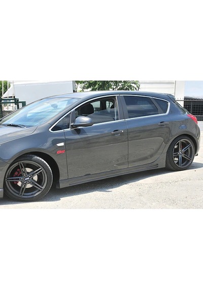 Opel Astra J Sedan Sport Marşpiyel Seti Plastik Astarlı 2009-2015
