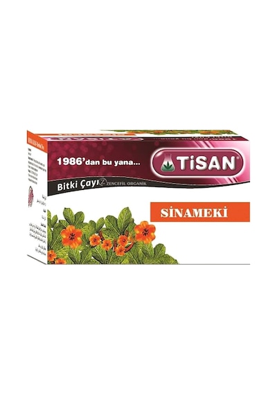 Tisan Sinameki Bitki Süzen Poşet Çay 20'li
