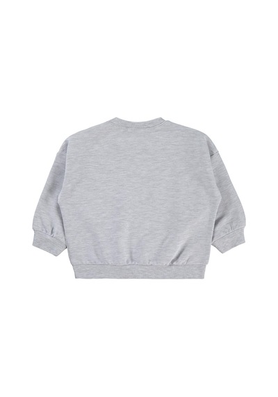 Civil Baby Basic 6-18 Ay Sweatshirt - Gri Karmelanj