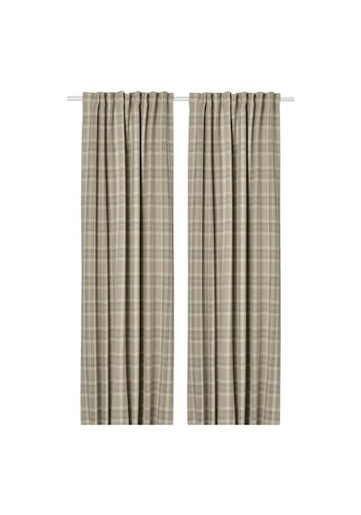 Ikea Haggveckmal Fon Perde 145x300 Cm Bej