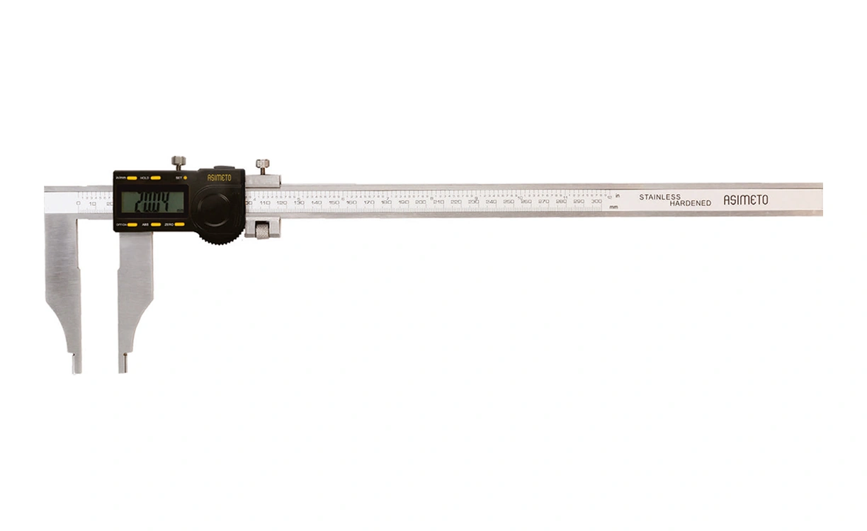 0-600mmx0.01 100mm Tek Çene Ağır İş Dijital Kumpas