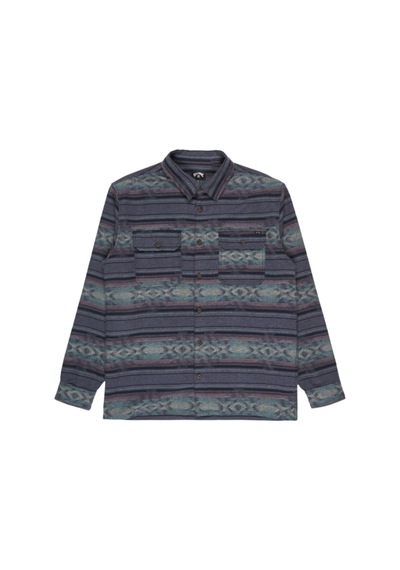 Bıllabong Billabong Offshore Jacquard Flannel Erkek Mavi Gömlek 4882 Mavi