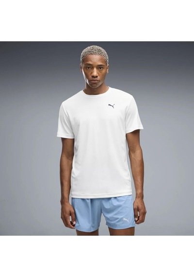 Puma M Run Nitro Graphic Tee Beyaz Erkek T-shirt