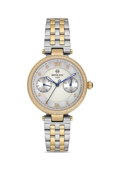 Qt146t-10sg Hislon Kol Saati 35 Mm / Gümüş-gold Gri