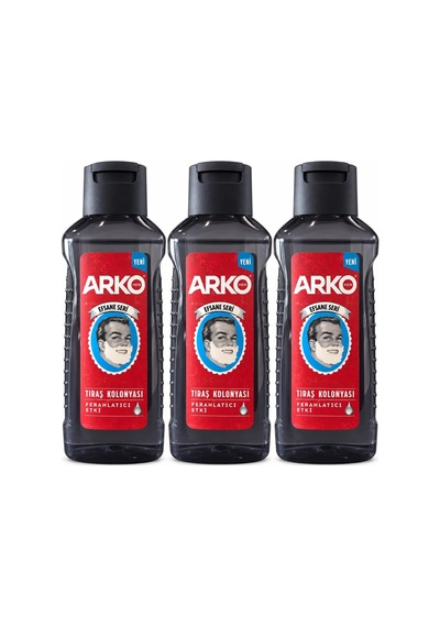 Men Efsane Seri Tıraş Kolonyası 255 Ml Klasik Ferahlatıcı Etki 3 Adet