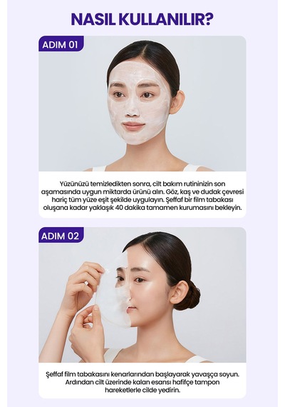 Retinol&kolajen İçeren Kırışıklık Karşıtı Soyulan Maske Realbarrıer Retiniol Lifting Wrapping Mask