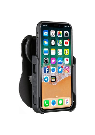 Cytac Iphone X Uyumlu Tactical Telefon  Kılıfı Siyah