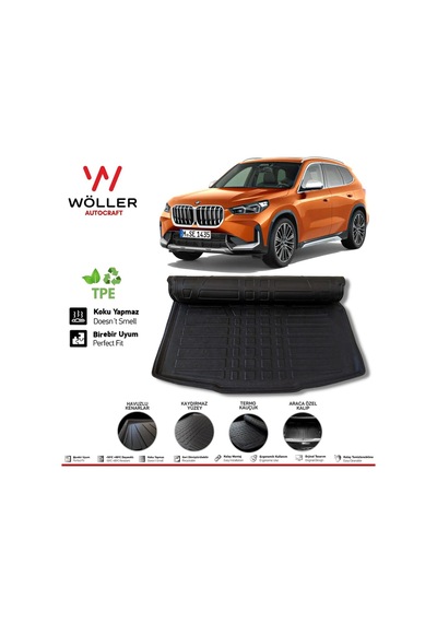 Bmw X1 Bagaj Havuzu F48 2016 Sonrası 3d Ultraflex Esnek