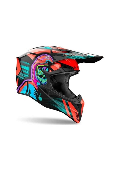 Airoh Wraap Cyber Gloss Kask Turuncu